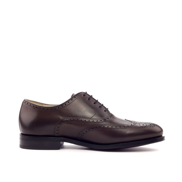 Men's Dark Brown Wingtip Dress Shoes
