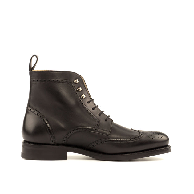 Men's Leather Wingtip Boots – Idrese